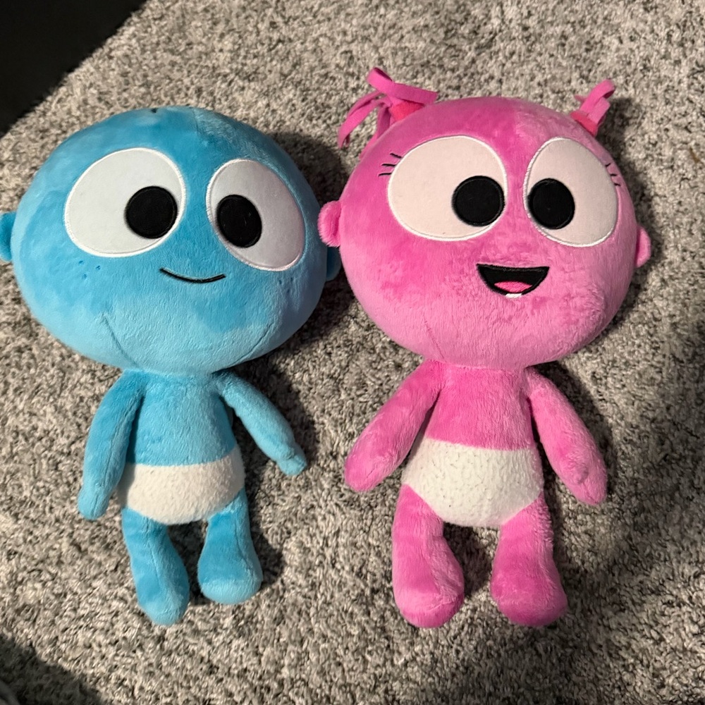 Babyfirst TV GooGoo and GaaGaa Interactive Plushes